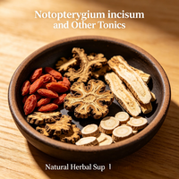 Racine de Notopterygium séchée de qualité supérieure, matière première aromatique boisée et épicée pour les mélanges d'épices, l'encens et la production d'huiles essentielles