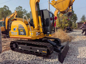Rentable Komatsu Pc70-8 Excavatrices d'occasion Pc70-8 Pelles sur chenilles Pc70 Mini Excavatrices 7ton Prix bas - Product Image 2