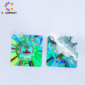 <span class=keywords><strong>Hologram</strong></span> trong suốt trống tinh thể rõ ràng niêm phong gói con dấu tự dính bảo hành An ninh làm mất hiệu lực bằng chứng giả mạo dán - Product Image 3