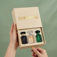 Boîte de parfum de luxe personnalisée avec insert en papier recyclé écologique pour flacon de 10 ml, 30 ml, 100 ml, coffret cadeau