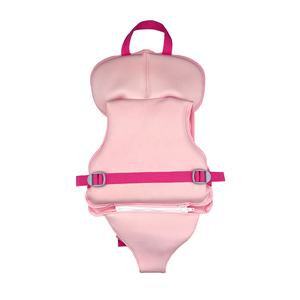 네오프렌 유아 수영 조끼 플로트 수영복 수영장 호수 및 보트용 PFD 부력 조끼 어린이용 서포트 칼라 손잡이 포함 - Product Image 2