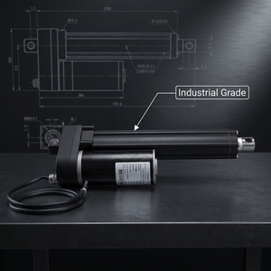 Actionneur linéaire haute charge 5000N YH8-523D 12V 24V 36V 48V IP66 étanche course 1000mm pour levage industriel - Product Image 1