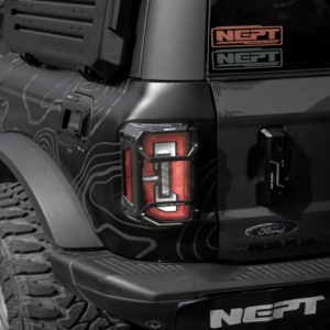 Cubierta de luz trasera de aluminio ligera más vendida para accesorios exteriores Ford Bronco Premium en el extranjero - Product Image 1