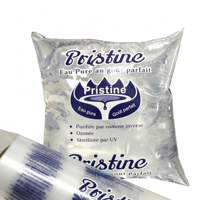 Rouleaux de film plastique LDPE sur mesure pour emballage d'eau, rouleaux de film étanches pour sachets d'eau
