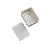 Boîtier de haut-parleur en plastique ABS IP54 de 40x30x15mm, moulé par injection, personnalisable par le fabricant OEM