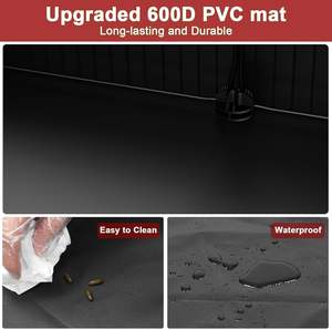 Gabbia per Porcellini d'India e Conigli Tresbro, 14 Pannelli, Triplo Fissaggio, Rivestimento in PVC Impermeabile, Ganci a Movimento Singolo, Uso Interno Tutte le Stagioni, Cina - Product Image 4