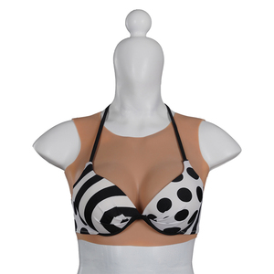 OEM/ODM Custom 2Y-B Cup Realistic Silicone Breast Forms Breastplate for Crossdressers Transgender Drag Queen Cosplay Roleplay - Product Image 4