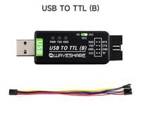 Penjualan Terlaris Modul WaveShare CH340/343 USB ke TTL TTL ke USB Komunikasi Serial Versi Baru Kecepatan Tinggi dengan Perlindungan Ganda