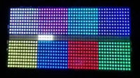 Projecteur LED 200W 864RGB+96Blanc 48+8 Segments Stroboscope Contrôle Sonore DMX Super Lumineux pour DJ, Discothèque, Club, Spectacle, Éclairage de Scène et de Fête