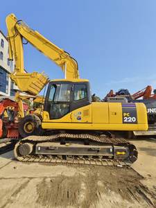 Excavadora de Orugas Usada Komatsu PC220, Envío Rápido, Perfecto Estado de Funcionamiento, Componentes Principales: Bomba de Engranajes, Rodamientos, PLC, 22 Toneladas, en Venta - Product Image 4