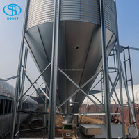 Système d'alimentation automatique en acier de grande capacité pour silo à aliments pour volailles, durée de vie de 15 à 20 ans, pour les fermes avicoles