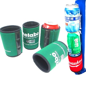 Refroidisseur de canettes isotherme personnalisé avec aimants, support magnétique en néoprène pour canettes - Product Image 5