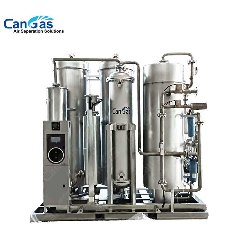CANGAS GMP 2N-5N 99%-99.999% PSA Азотные генераторы, используемые в фармацевтическом производителе с низкой мощностью воздуха/N2
