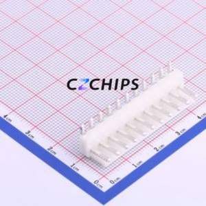 HX39601-11WAP Wire-to-Board Pin Header Bent Lead Through Hole,P=3.96mm Connector 1x11P 3.96mm Right Angle Insert VH - Product Image 1