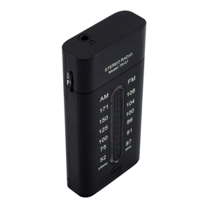 Radio Portátil AM/FM Estéreo Ultracompacto de Bolsillo con Sintonización Deslizante Analógica y Conector para Auriculares para Escucha Diaria Personal - Product Image 2
