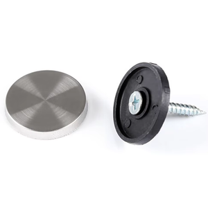 Factory Direct Sale Advertising Mirror Decoration <strong>Different</strong> <strong>Size</strong> Stainless Steel <strong>Screw</strong> Covers Caps <strong>Screw</strong> Head Cover