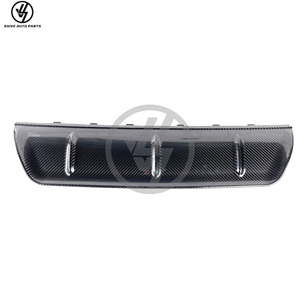 Kit carrosserie W223 2021-2014, mise à niveau S580 S680, lèvres de pare-chocs avant en fibre de carbone OEM pour Mercedes W223 Classe S MBH Bodykit - Product Image 3