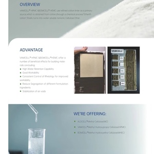Chất làm đặc phụ gia bê tông 2-hydroxyethyl Methyl Cellulose bomcell hemc bột cellulose ether hemc mec323 (S) 35000mpa. S - Product Image 6