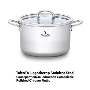 Casseruola Inox (20cm) TALENTO LAGOTHERM Cromo lucido 010282031220 - Product Image 3