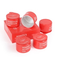 Mini 50ml Aluminium-Teedose mit Schraubverschluss und Aufreißfolie, Tragbare Verpackung für Tee, Snacks & Pizza