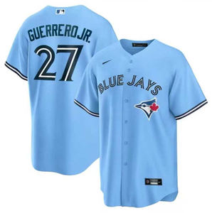 Maillot de baseball d'été personnalisé style ML Bing pour adulte, design classique de l'équipe des Jays, logo et numéro brodés, polyester/nylon - Product Image 4