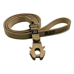 Resistente in Nylon girevole con 360 gradi di rotazione con Logo ricamo personalizzato a piedi addestramento guinzaglio per cani con manico morbido - Product Image 2