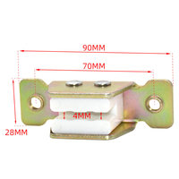 Patins de guidage métalliques pour ascenseur, 4 mm, patins de guidage industriels pour immeuble de bureaux FYD-847A1 FYD-F043
