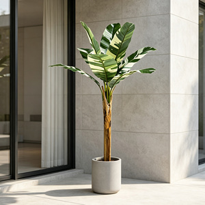 Vente en gros de bananiers artificiels variés, plantes <span class=keywords><strong>Musa</strong></span> artificielles variées pour la <span class=keywords><strong>d</strong></span>écoration intérieure et extérieure des centres commerciaux et des maisons - Product Image 2