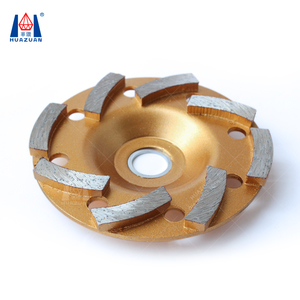 철근 콘크리트 용 스틸 블랭크 컵 그라인더를 사용한 D105 터보 다이아몬드 세그먼트 - Product Image 3