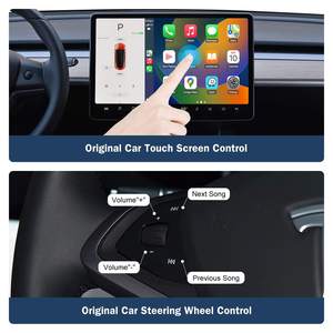 Adaptateur <span class=keywords><strong>CarPlay</strong></span> sans fil Plug and Play Penhui pour <span class=keywords><strong>Tesla</strong></span> 3 & <span class=keywords><strong>Y</strong></span> & X, Dongle <span class=keywords><strong>CarPlay</strong></span> sans fil <span class=keywords><strong>Apple</strong></span>, Navigation Android Auto - Product Image 4