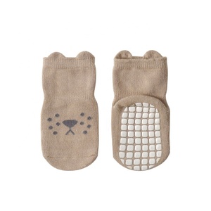 Kaos Kaki Bayi Anti Selip Katun 100% Bernapas Motif Kartun untuk Balita Usia 0-3 Tahun, Kaos Kaki Lantai Musim Dingin dari Katun Sisir - Product Image 6