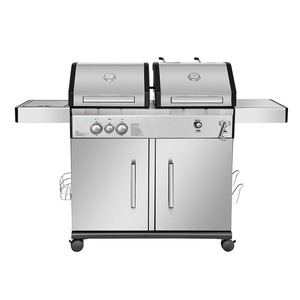 Outdoor Kitchen Barbecue Grill Tensile <b>Side</b> Table <b>Burner</b> Gas Grill Bbq With Stove Cove Kitchen Gas Grill Bbq - Product Image 2