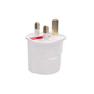 Adaptador europeo <span class=keywords><strong>a</strong></span> británico, <span class=keywords><strong>enchufe</strong></span> <span class=keywords><strong>de</strong></span> viaje Schuko <span class=keywords><strong>de</strong></span> <span class=keywords><strong>2</strong></span> pines <span class=keywords><strong>a</strong></span> <span class=keywords><strong>3</strong></span> pines, adaptador <span class=keywords><strong>de</strong></span> red <span class=keywords><strong>de</strong></span> la UE - Product Image 1