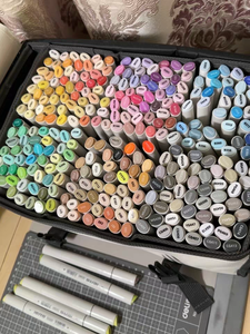 Ensemble de stylos <span class=keywords><strong>à</strong></span> double brosse professionnels de marque personnalisée, marqueurs de couleur de 300 couleurs avec sac de transport, <span class=keywords><strong>feutre</strong></span> <span class=keywords><strong>à</strong></span> <span class=keywords><strong>alcool</strong></span>, emballage en vrac - Product Image 6