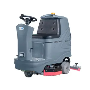 Commerciële Automatische Vloerreinigingsmachine 70l & 75l Watertank Elektrische Industriële Ride-On Vloer Scrubber