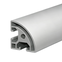 Profilé en aluminium à rainure en T de série 40 de haute précision, fabriqué en usine, profilé en aluminium d'extrusion, profilé en aluminium 6063 T5