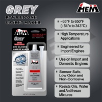 Mastic silicone gris RTV My Chemical pour applications intensives
