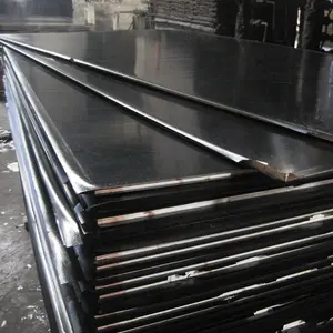 低价杨树核心桦木黑膜覆膜胶合板家具用黑色胶合板价格表胶合板 18毫米