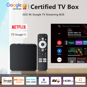 Dcolor GD2, TV Box Certificado por Google, Android <span class=keywords><strong>12</strong></span>, Amlogic S905y4 Quad Core, Bluetooth 5.0, 4K, 2+32GB, Smart TV Box - Product Image 2