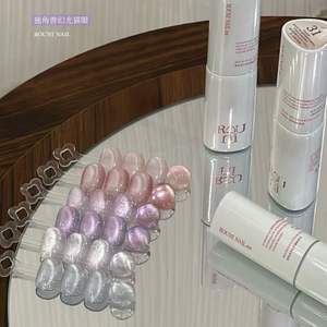 ROUNI 40 Colores Nuevo Kit de Esmalte de Uñas en <span class=keywords><strong>Gel</strong></span> Ojo de Gato Cerámico Moonlight al por Mayor, Fabricante de Sets de Esmalte de Uñas en <span class=keywords><strong>Gel</strong></span> Ojo de Gato - Product Image 3