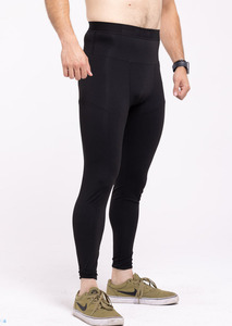Leggings Sportivi Awrah Personalizzati per <span class=keywords><strong>Uomo</strong></span> Musulmano - Asciugatura Rapida UPF30 Spandex/Poliestere - Product Image 3