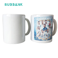 Tasses à sublimation Subbank 11oz 20oz tasses vierges de sublimation en céramique blanche à vendre fournisseur de tasses à sublimation