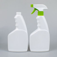 Bouteilles pulvérisatrices vides en plastique PET de 500 ml, pompe, nettoyage domestique, pulvérisateur à gâchette manuelle