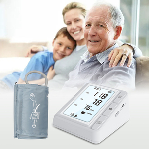 2024 Electronic Upper Arm Blood Pressure Monitor Sphygmomanometer Digital Thermometers with 22-32 cm Cuff