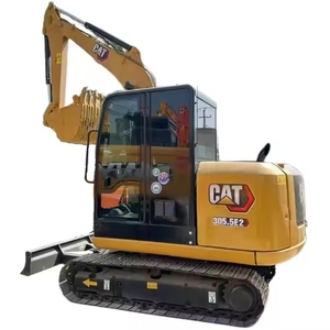 Mini-excavatrice Caterpillar 308C d'occasion, modèle 2016, capacité de la benne de 0,8 m³, poids opérationnel de 5,5 tonnes, bon état, essentielles caractéristiques. - Product Image 1