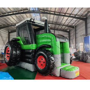 Castillo Hinchable de PVC Realista con Forma de Camión, Tractor Personalizado, Casa de Brinco Inflable con Tobogán, Venta al por Mayor - Product Image 5