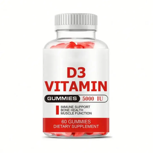 Gummies à la vitamine D3 pour adultes les plus vendues d'<span class=keywords><strong>Amazon</strong></span> pour stimuler l'immunité, disponibles pour OEM/ODM, vente directe pour l'exportation de commerce extérieur - Product Image 1