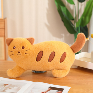 Adorable Peluche de Gato <span class=keywords><strong>con</strong></span> Forma de Baguette, <span class=keywords><strong>con</strong></span> Tela Ultra Suave y Esponjosa, Perfecto para Abrazar, Decorar el Hogar y Regalar a los Amantes de los Gatos - Product Image 2