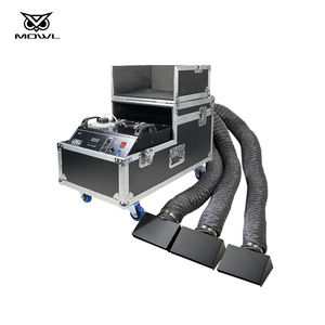 Grande puissance 5000W Triple-tube DMX télécommande manuelle basse Machine à fumée de brouillard d'eau pour concert de spectacle sur scène - Product Image 6