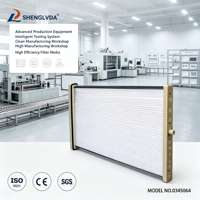 Panneau de filtre à air primaire en fibre synthétique avec cadre galvanisé G3 personnalisé, préfiltre pour système de ventilation